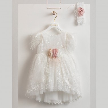Βαπτιστικό φόρεμα Dorothy off white