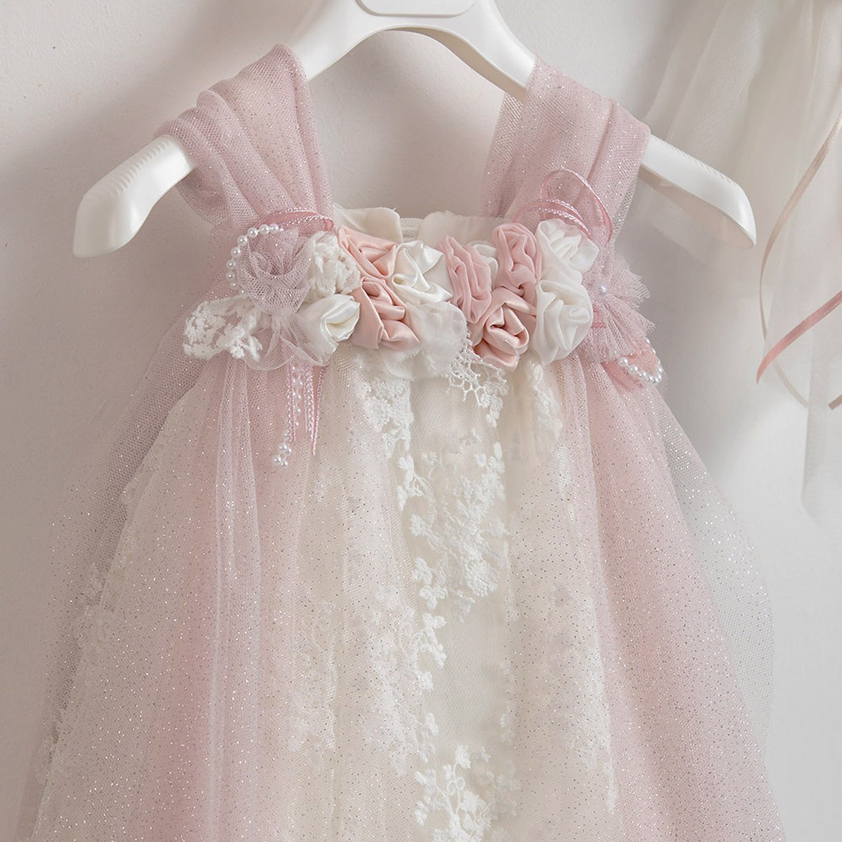 Βαπτιστικό φόρεμα Piccollino Tuliana Pink