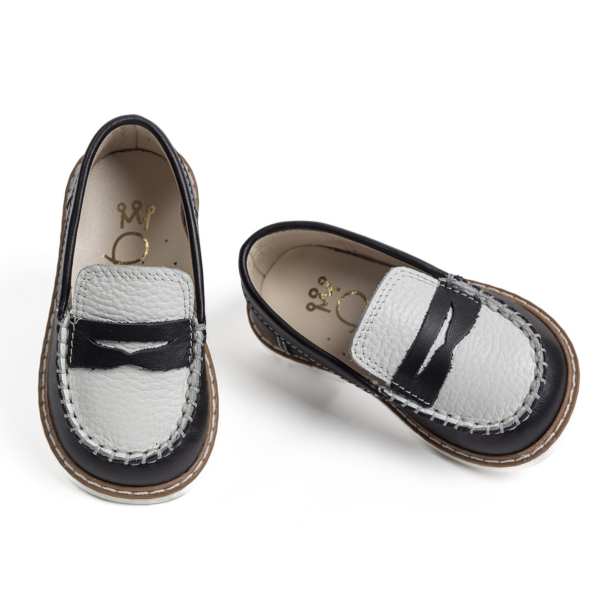 Ever Kid Βαπτιστικά Loafers Μαύρα A419M