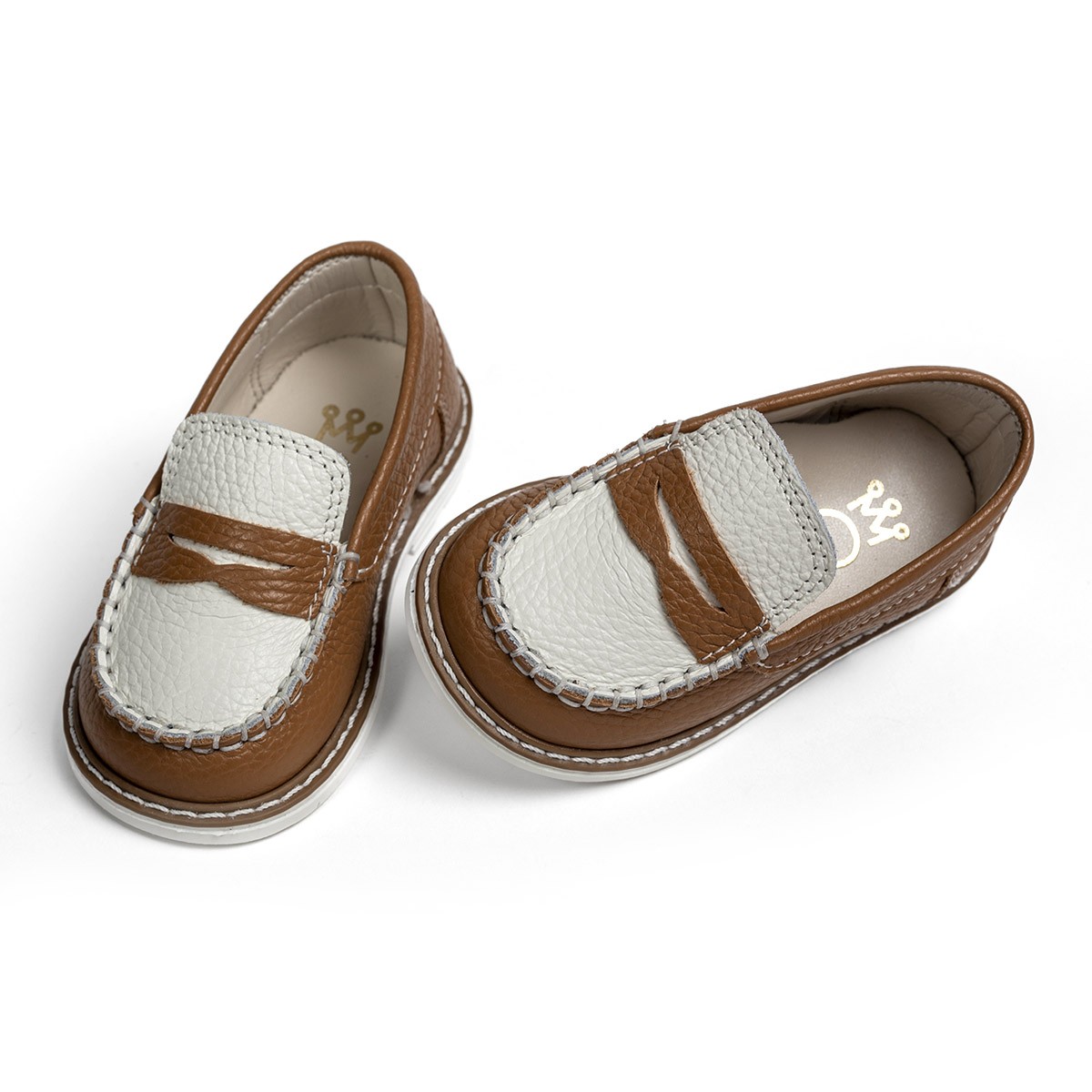 Ever Kid Βαπτιστικά Loafers Ταμπά A419T