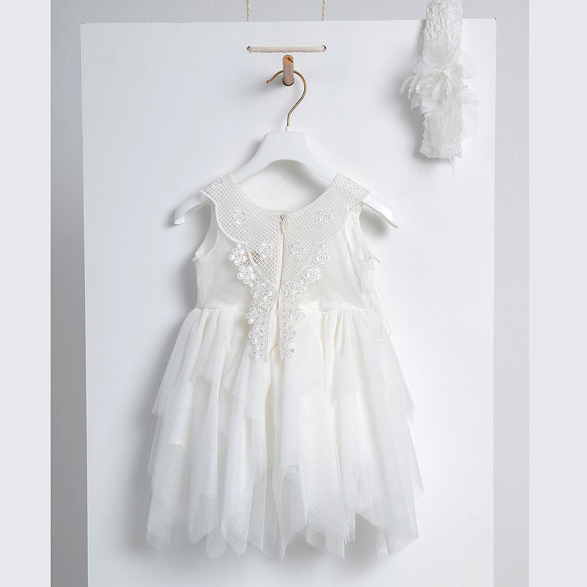Βαπτιστικό φόρεμα Piccolino Elisa Ivory
