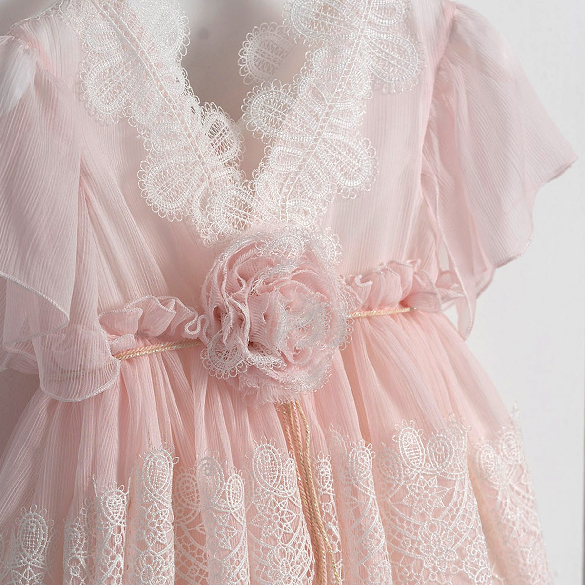 Βαπτιστικό φόρεμα Piccolino Athina Pink