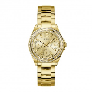 GUESS Ritzy Crystals Ρολόι Μπαταρίας με Κρύσταλλα GW0685L2