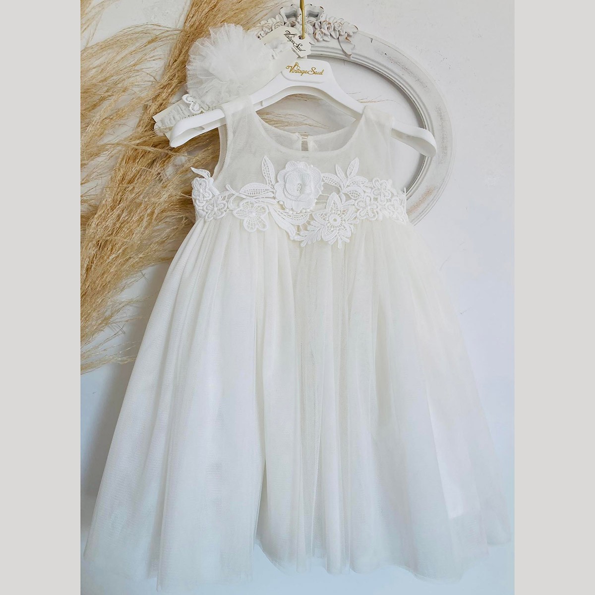 Βαπτιστικό Φόρεμα Vintage Soul Κωδ: DS23400