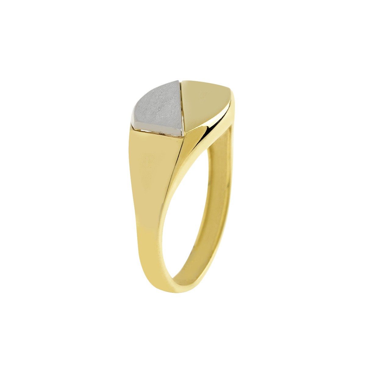 Δακτυλίδι Ανδρικό Χρυσό Κ9 με Πλάκα Κωδ: 401152
