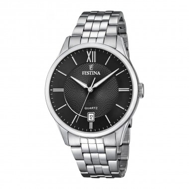 Festina Mens Watch Ρολόι Μπαταρίας με Μεταλλικό Μπρασελέ F20425/3