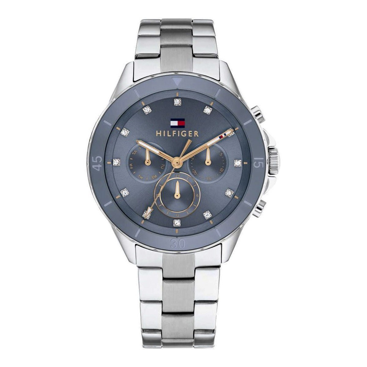 Tommy Hilfiger Mellie Ρολόι Μπαταρίας με Κρύσταλλα Κωδ: 1782708