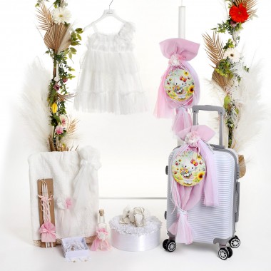 Σετ Βάπτισης με Ρούχα για Κορίτσι με Θέμα Hello Kitty Τεμ 15 ΚΩΔ: 601520