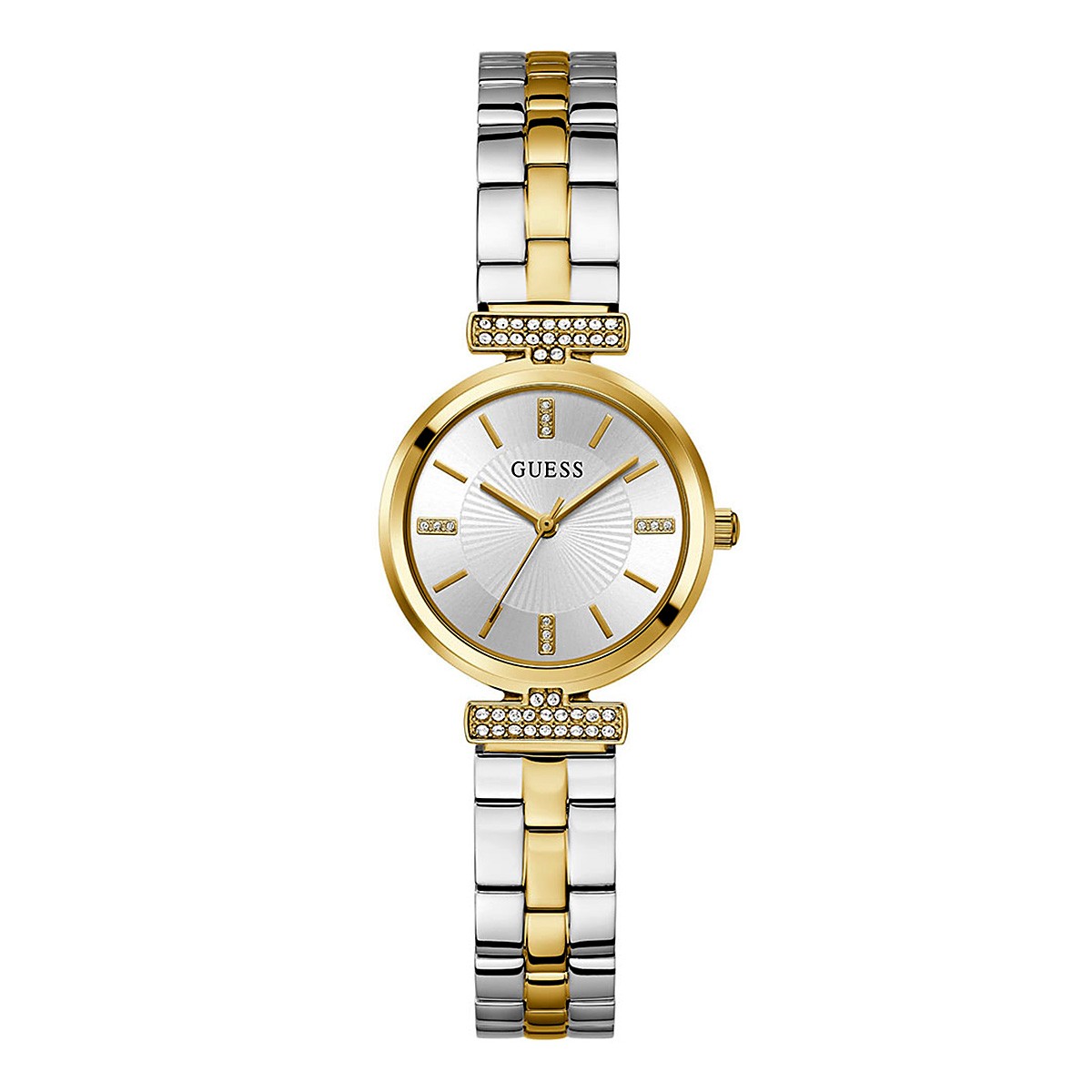 GUESS Array Crystals Ρολόι Μπαταρίας με Κρύσταλλα Κωδ: GW0762L5