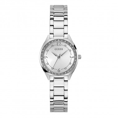 GUESS Charlotte Crystals Ρολόι Μπαταρίας με Κρύσταλλα Κωδ: GW0767L1