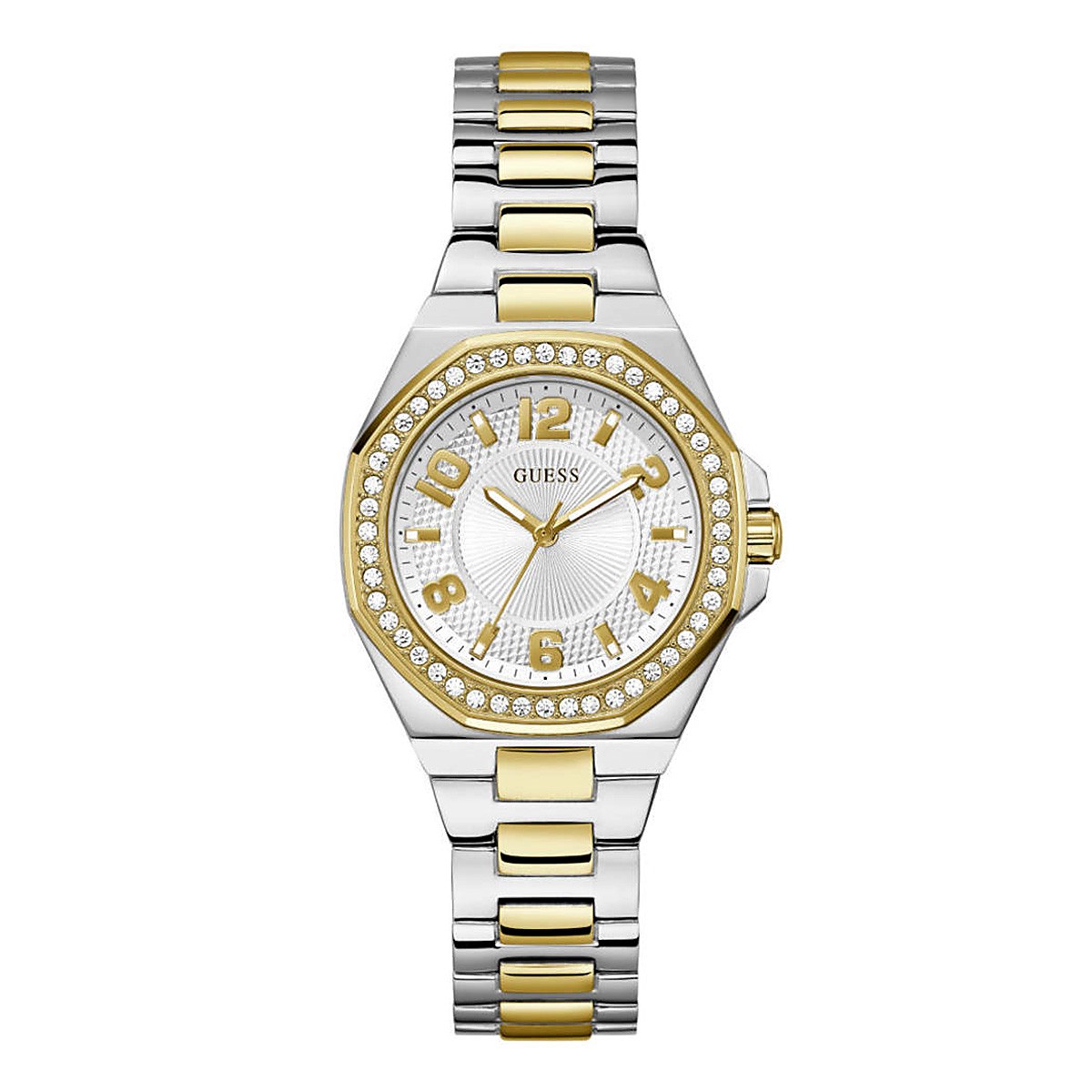 GUESS Contessa Crystals Ρολόι Μπαταρίας με Κρύσταλλα Κωδ: GW0877L5