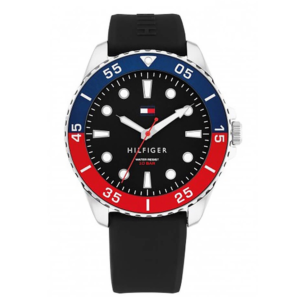 TOMMY HILFIGER Oceanic Ρολόι Μπαταρίας με Καουτσούκ Λουράκι Κωδ: 1792201