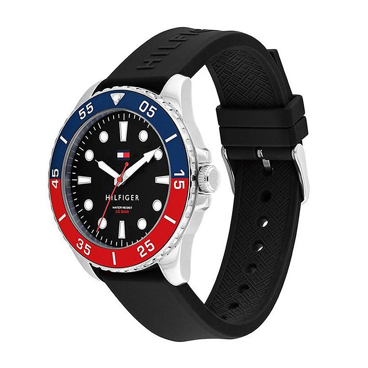 TOMMY HILFIGER Oceanic Ρολόι Μπαταρίας με Καουτσούκ Λουράκι Κωδ: 1792201
