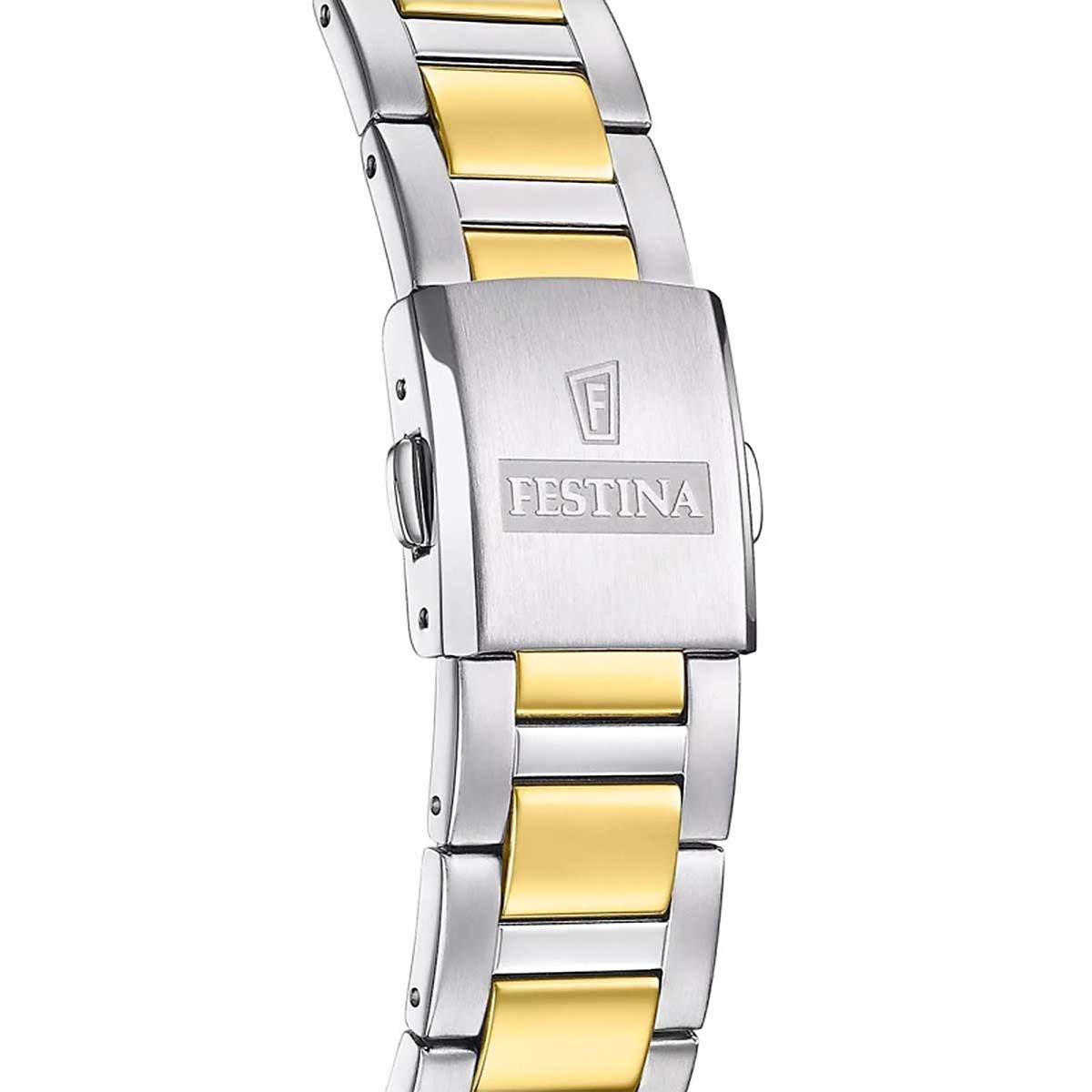 FESTINA Solar Energy Ρολόι με Δίχρωμο Μπρασελέ Κωδ: F20657/3