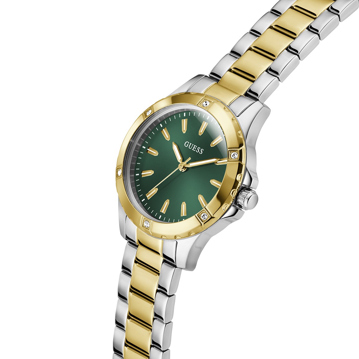 GUESS Mist Crystals Ρολόι Μπαταρίας με Κρύσταλλα Κωδ: GW0948L8