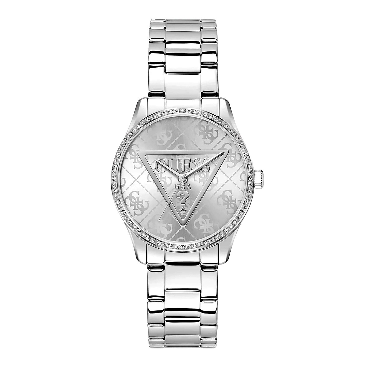 GUESS Roxy Crystals Ρολόι Μπαταρίας με Κρύσταλλα Κωδ: GW0987L1