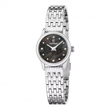 Festina Mademoiselle Ρολόι Μπαταρίας με Μεταλλικό Μπρασελέ F20749/6