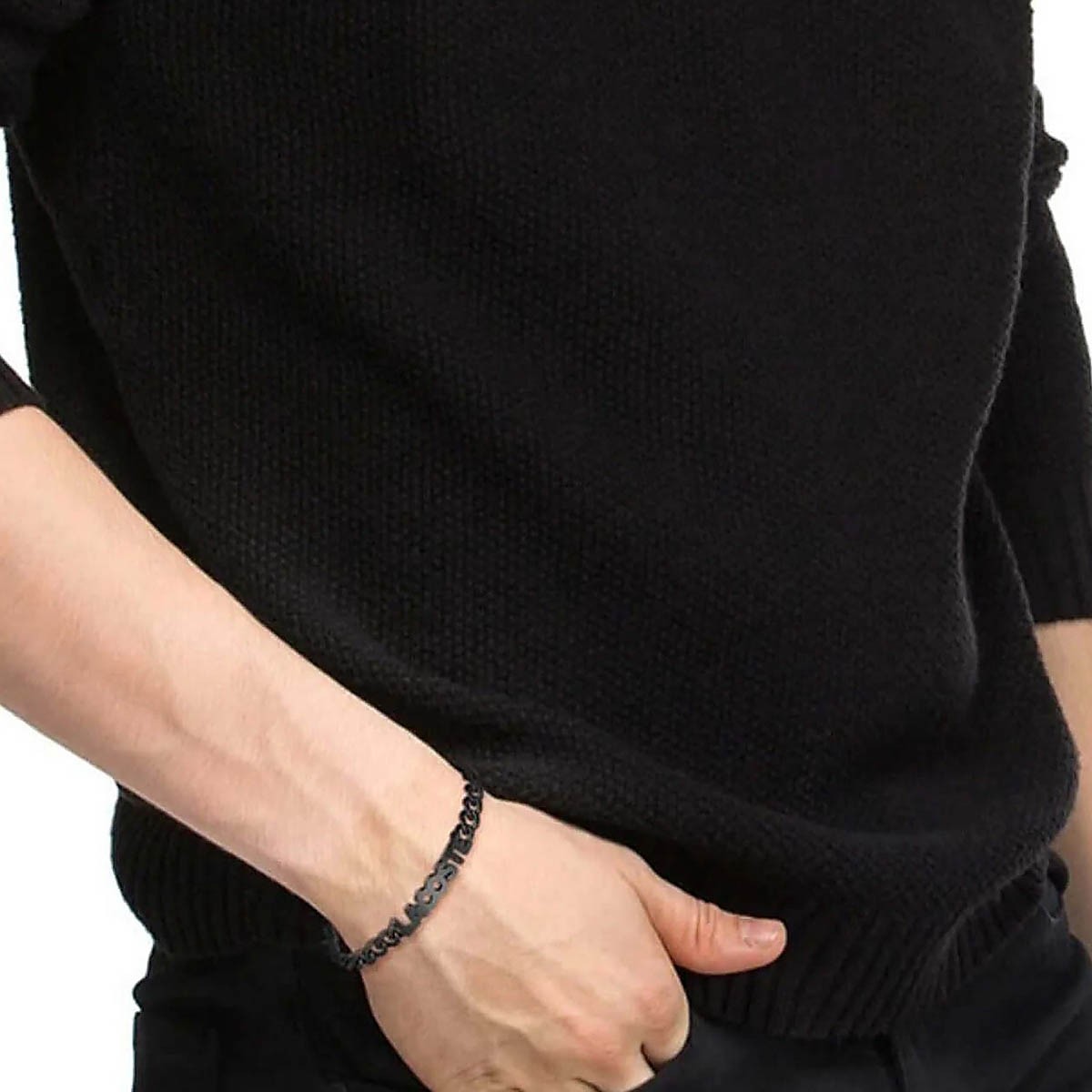 Βραχιόλι Lacoste Script Ατσάλινο Κωδ: 2040478