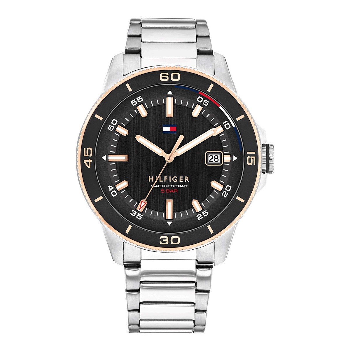 TOMMY HILFIGER Remy Ρολόι Μπαταρίας με Μεταλλικό Μπρασελέ Κωδ: 1792228