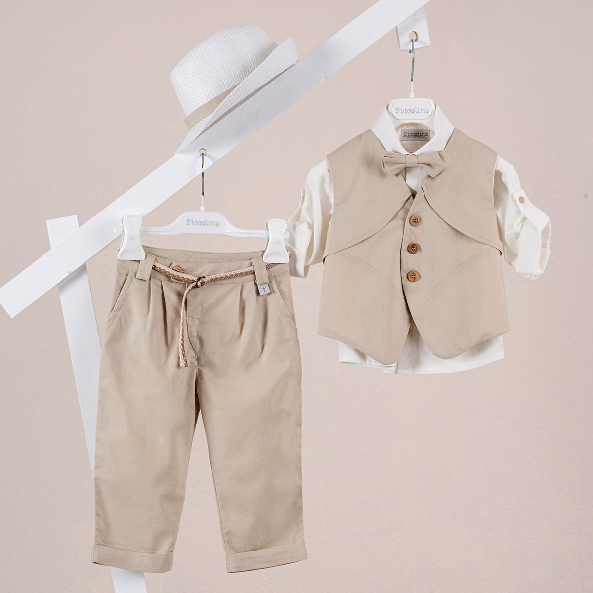 Κοστούμι  Piccolino Riccardo σε χρώμα Beige
