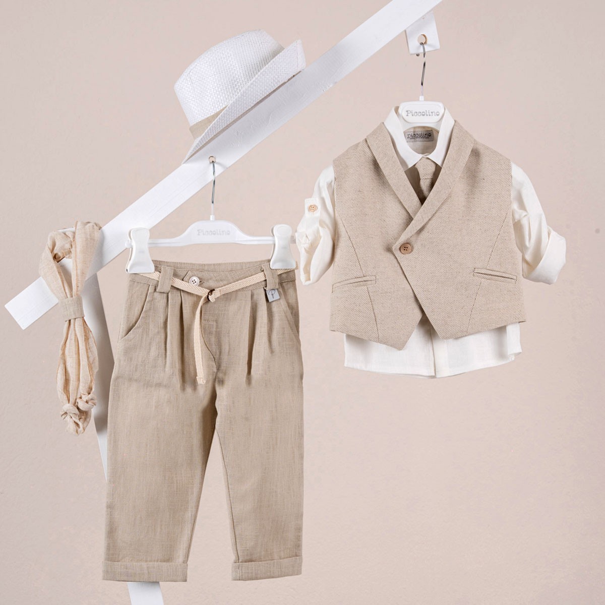 Κοστούμι  Piccolino Enzo σε χρώμα Beige