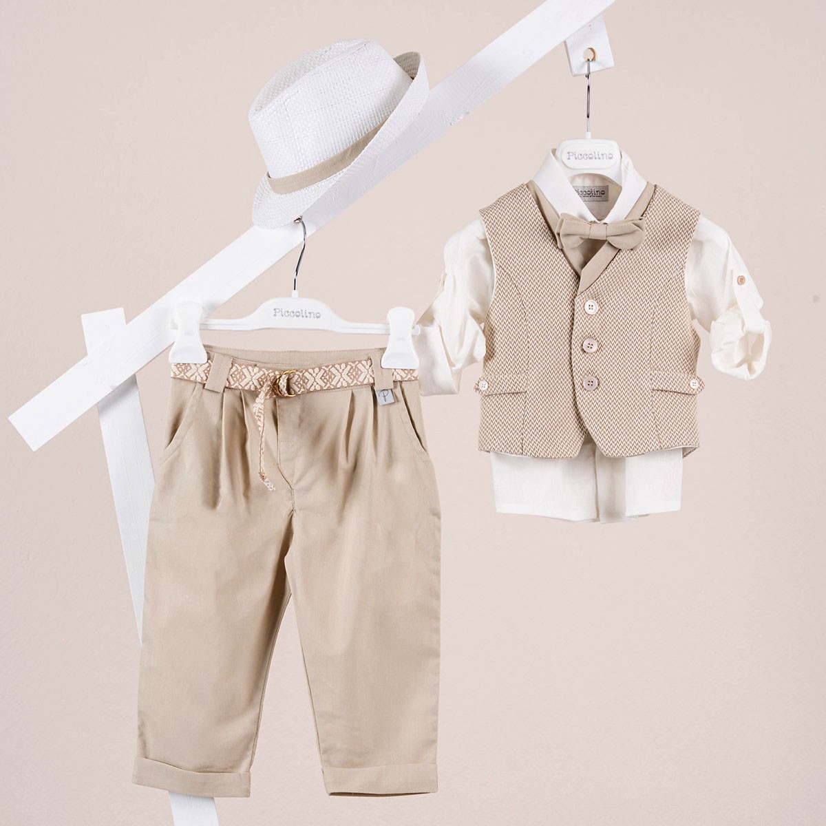Κοστούμι  Piccolino Giulio σε χρώμα Beige