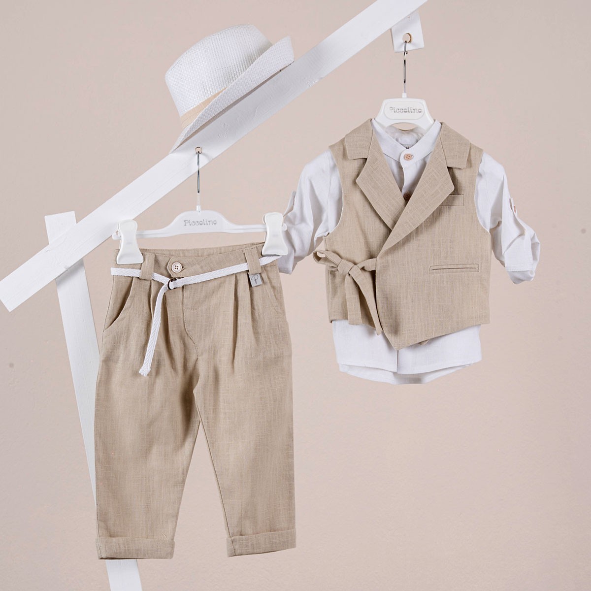 Κοστούμι  Piccolino Fabio σε χρώμα Beige