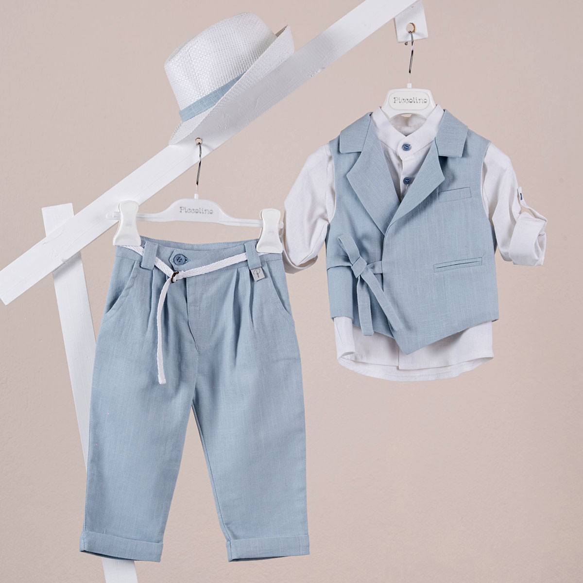 Κοστούμι  Piccolino Fabio σε χρώμα Light Blue