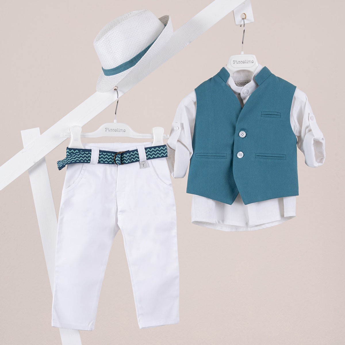 Κοστούμι  Piccolino Adriano σε χρώμα White