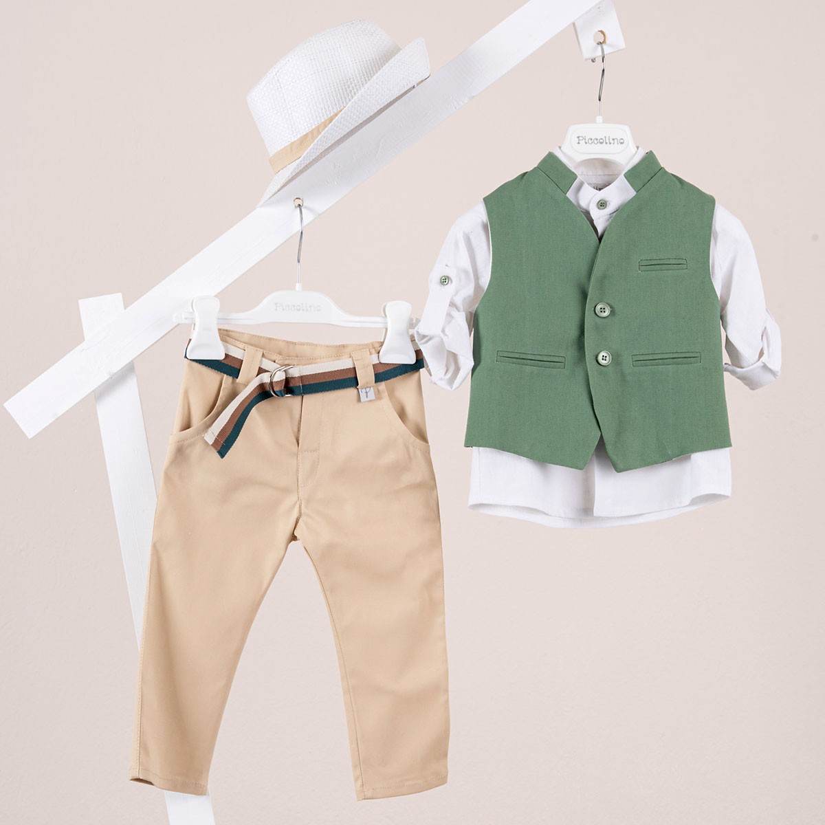 Κοστούμι  Piccolino Adriano σε χρώμα Beige