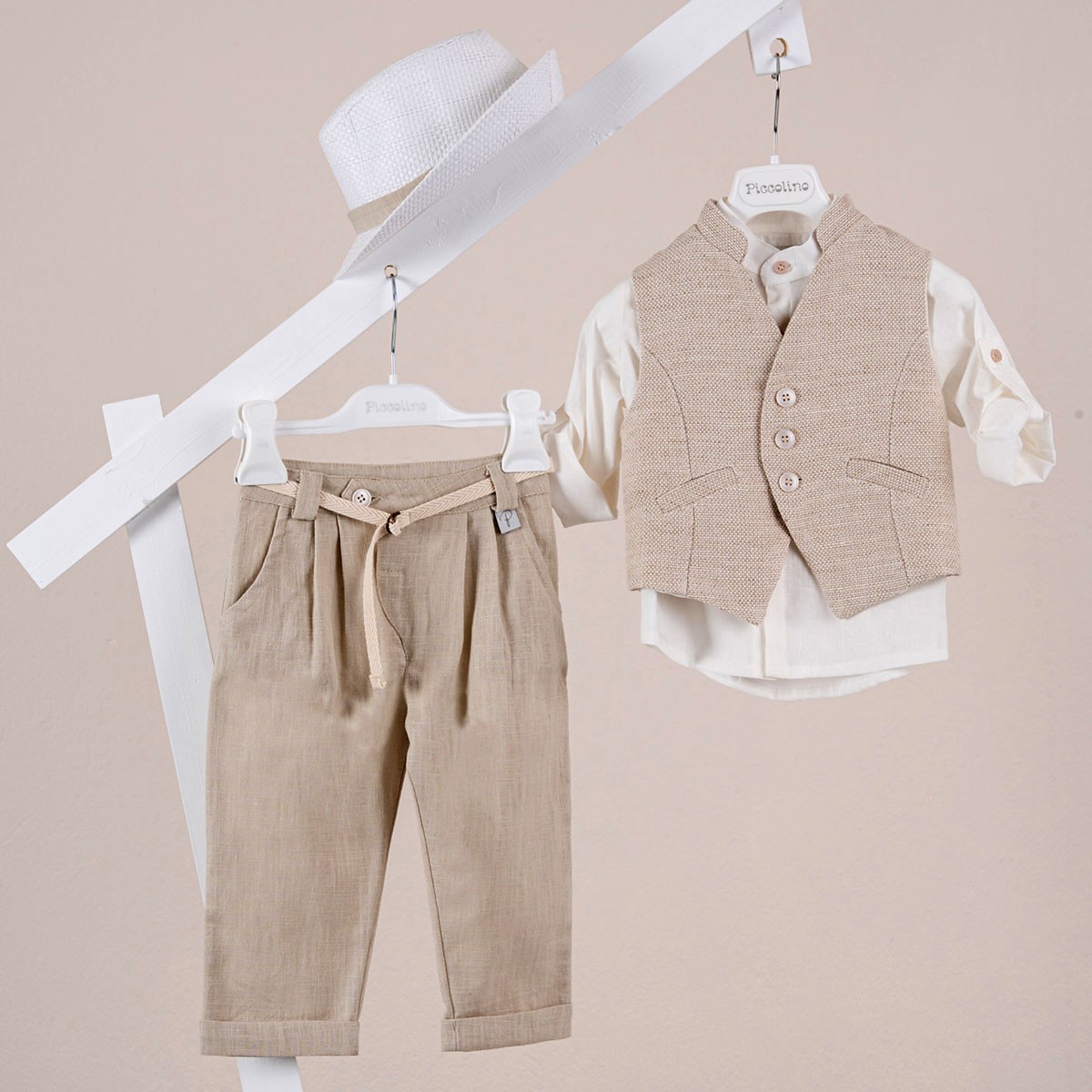 Κοστούμι  Piccolino Logan σε χρώμα Beige