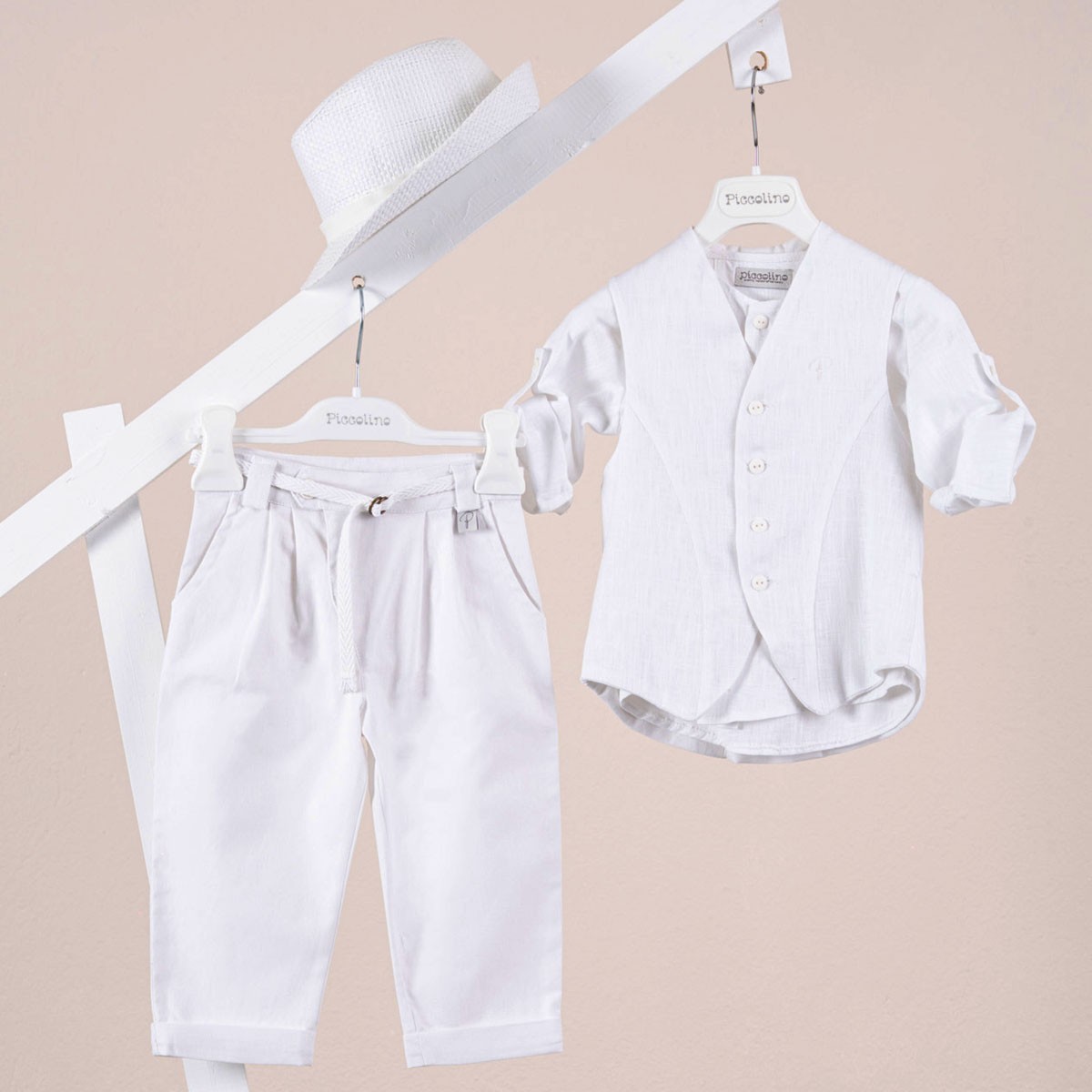 Κοστούμι  Piccolino Hector σε χρώμα white