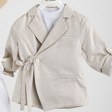 Κοστούμι  Piccolino Stefan σε χρώμα Beige