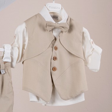 Κοστούμι  Piccolino Riccardo σε χρώμα Beige