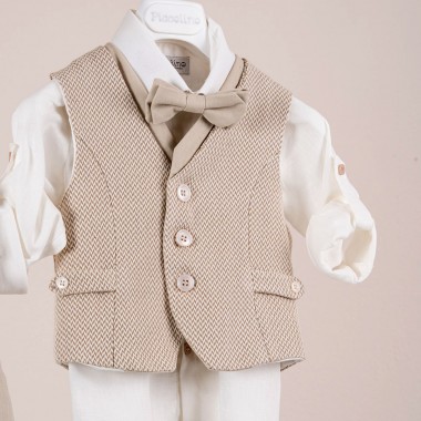 Κοστούμι  Piccolino Giulio σε χρώμα Beige