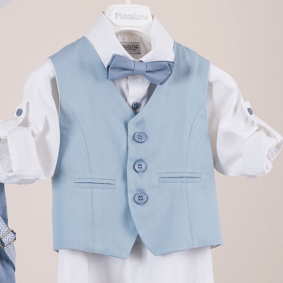 Κοστούμι  Piccolino Stefano σε χρώμα Light blue