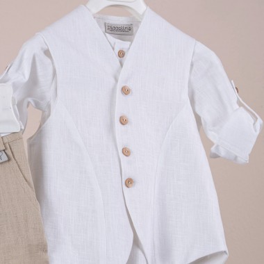 Κοστούμι  Piccolino Hector σε χρώμα Beige