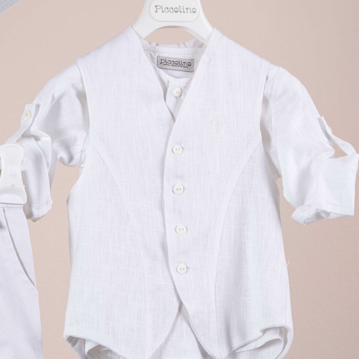 Κοστούμι  Piccolino Hector σε χρώμα white