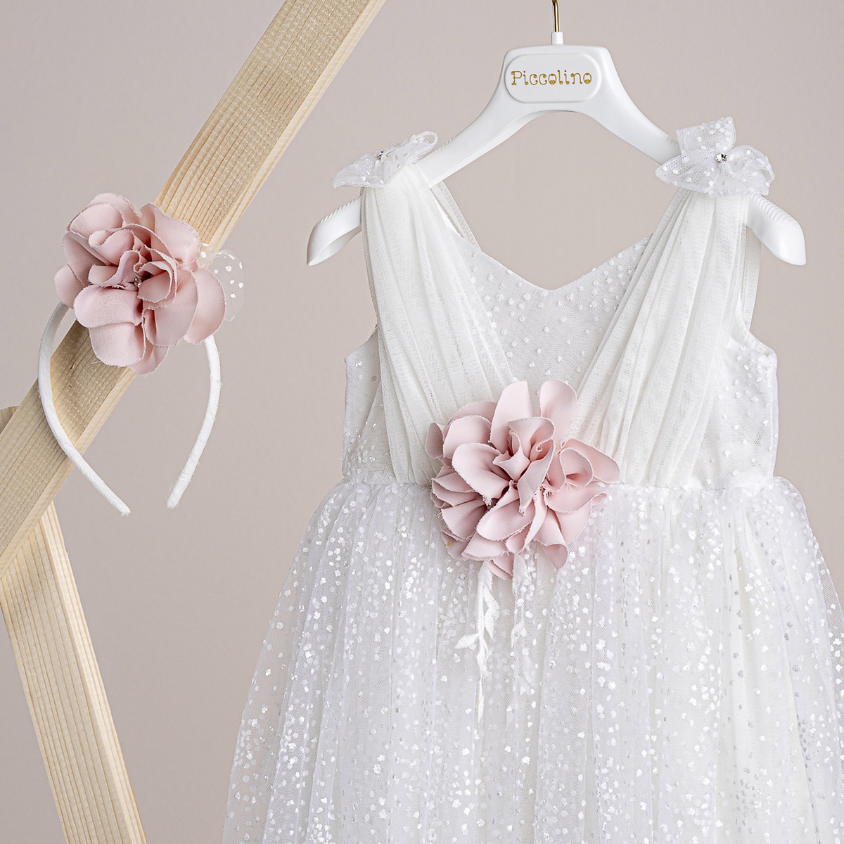 Βαπτιστικό φόρεμα Piccolino Sofia Ivory