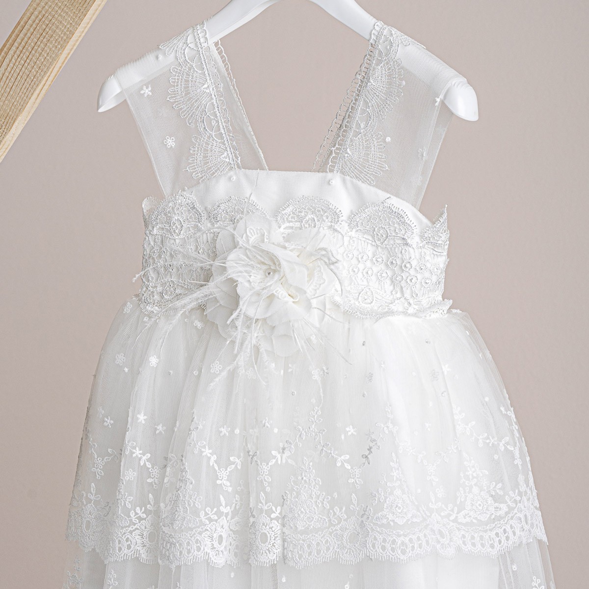 Βαπτιστικό φόρεμα Piccolino Estelle Ivory
