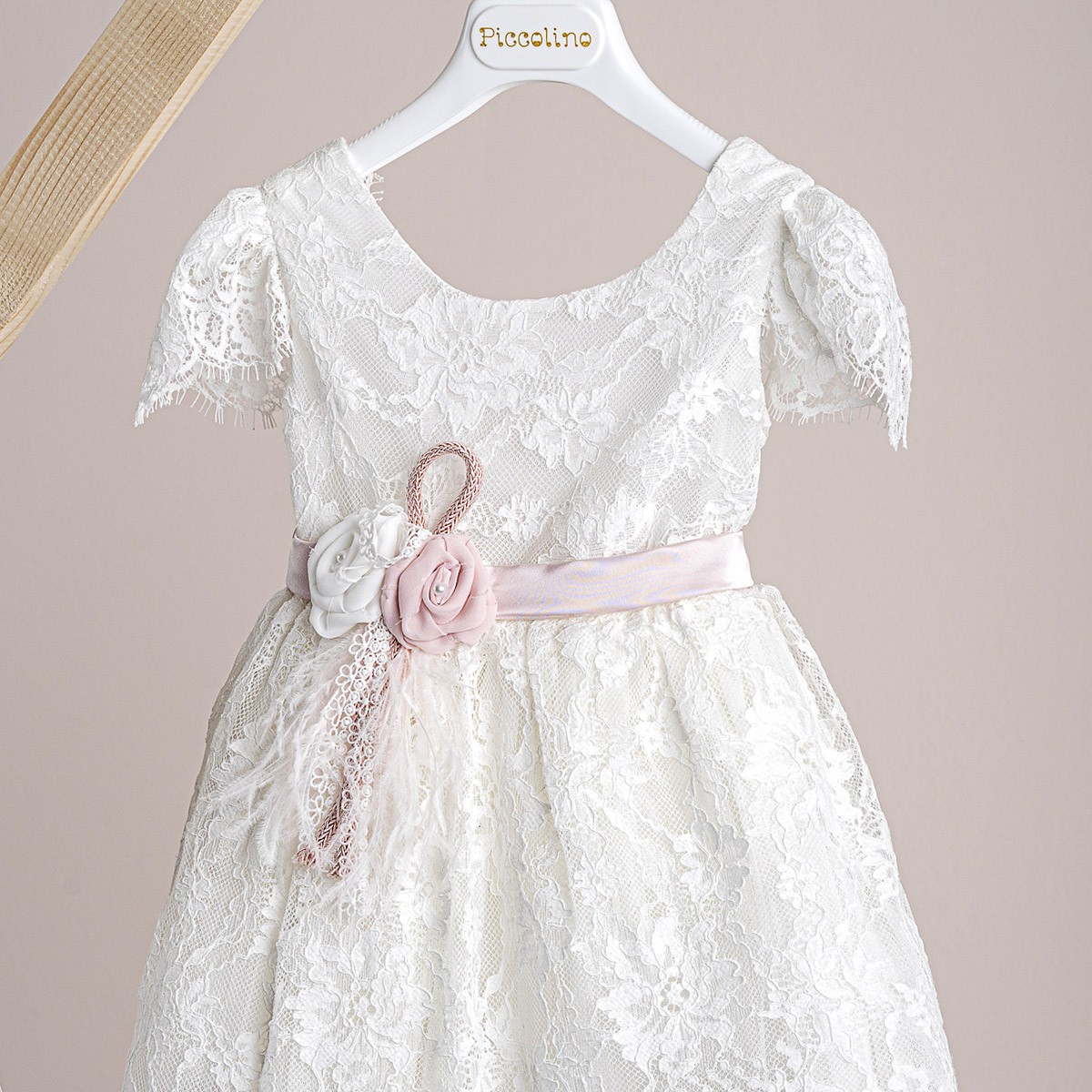 Βαπτιστικό φόρεμα Piccolino Florence Ivory 