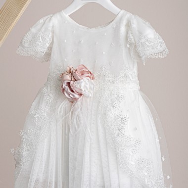 Βαπτιστικό φόρεμα Piccolino Lucile Ivory 
