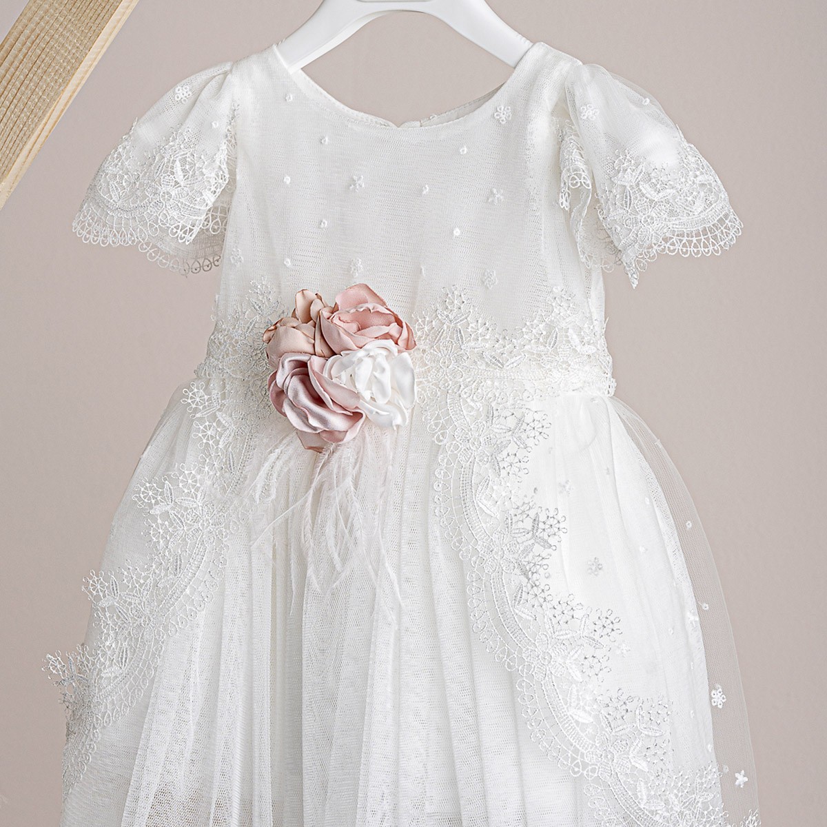 Βαπτιστικό φόρεμα Piccolino Lucile Ivory 