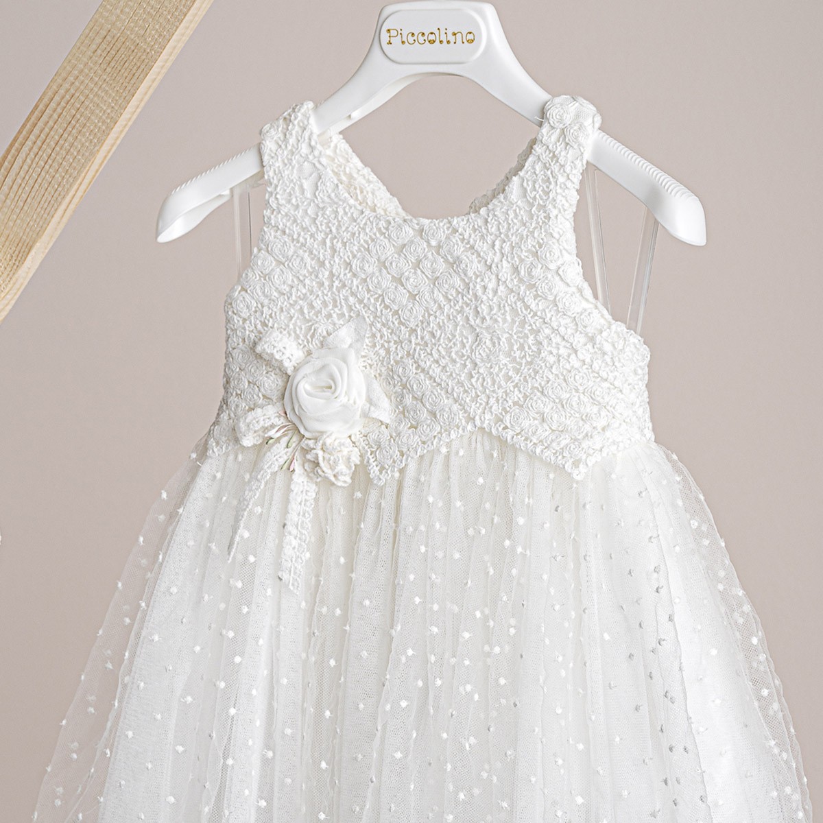 Βαπτιστικό φόρεμα Piccolino Thea Ivory