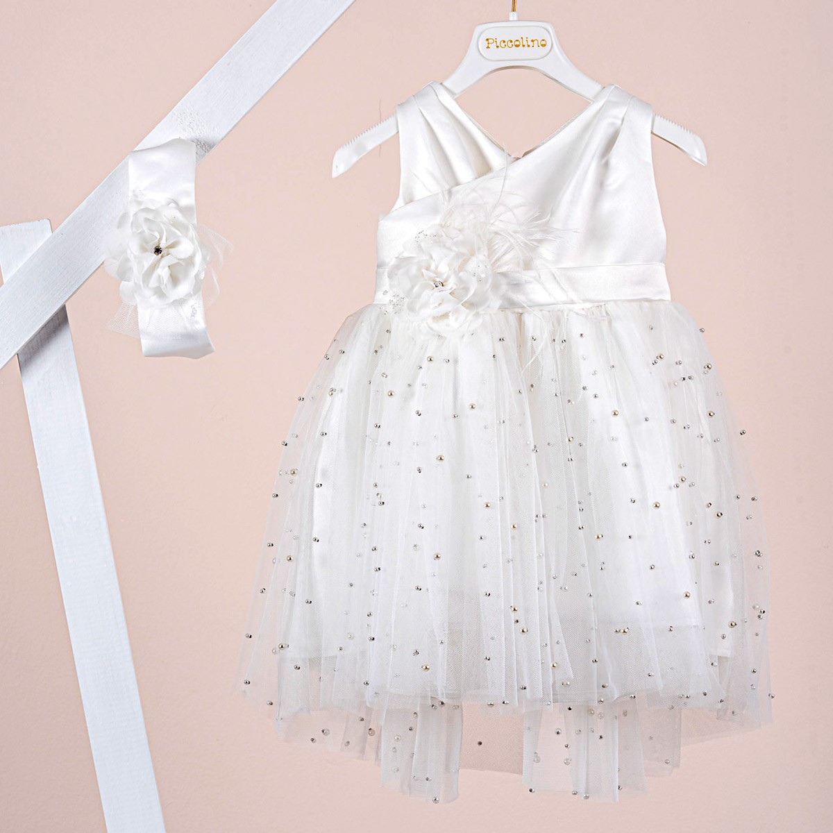 Βαπτιστικό φόρεμα Piccolino Zoe Ivory
