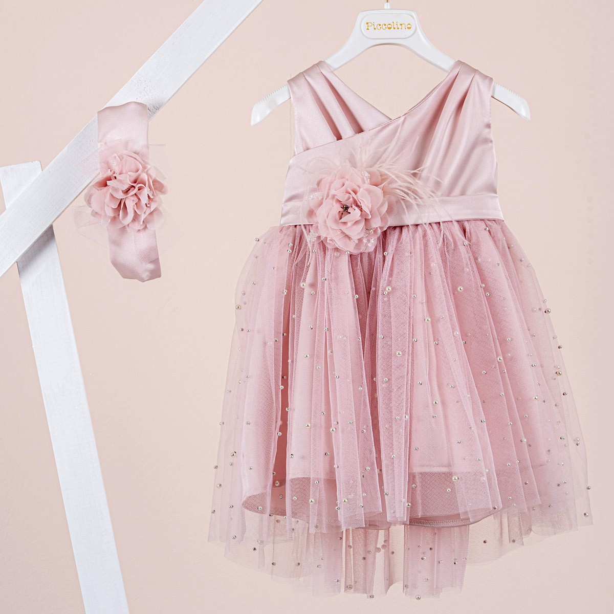 Βαπτιστικό φόρεμα Piccolino Zoe Pink