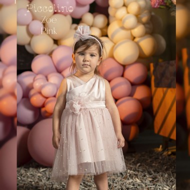 Βαπτιστικό φόρεμα Piccolino Zoe Pink