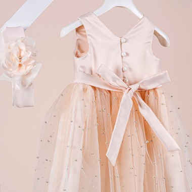 Βαπτιστικό φόρεμα Piccolino Zoe Peach