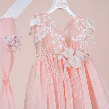 Βαπτιστικό φόρεμα Piccolino Filomena Pink