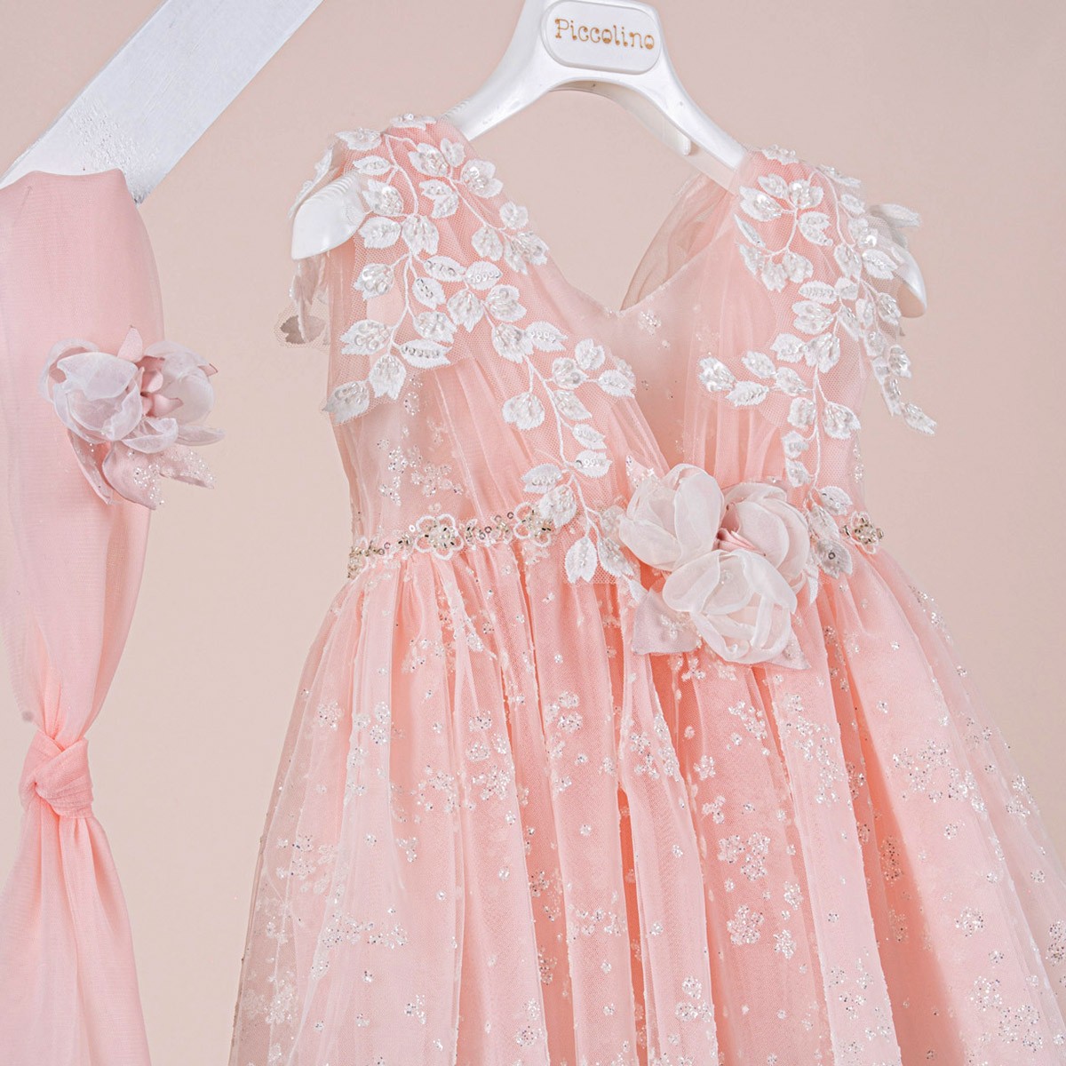 Βαπτιστικό φόρεμα Piccolino Filomena Pink